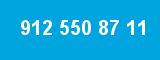 912 550 87 11